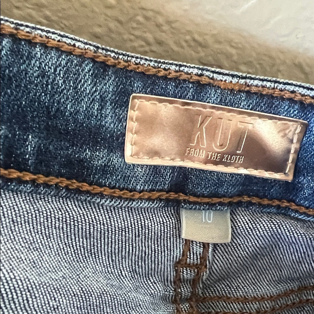 KUT from the Kloth charlotte high rise culottes jeans - Picture 9 of 9